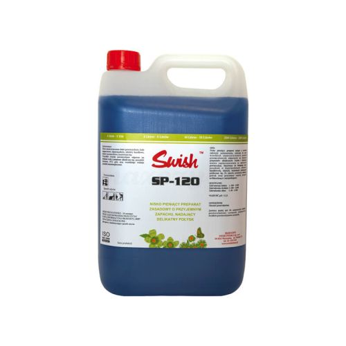 Swish SP 120 Nisko Pieniący Preparat Zasadowy o Przyjemnym Zapachu 5L